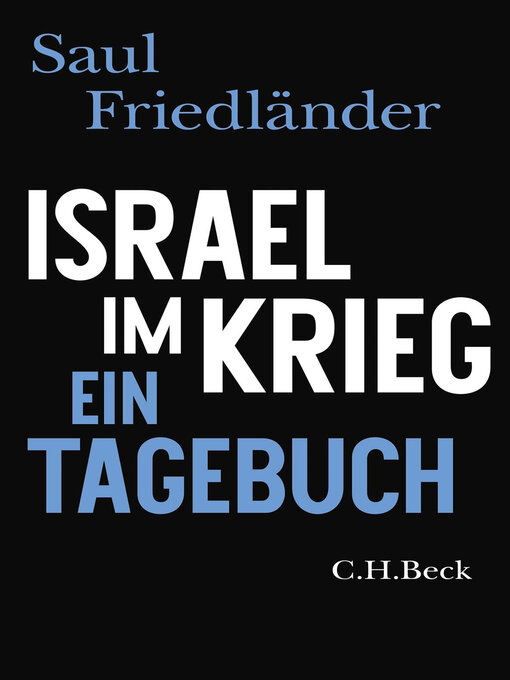 Title details for Israel im Krieg by Saul Friedländer - Available